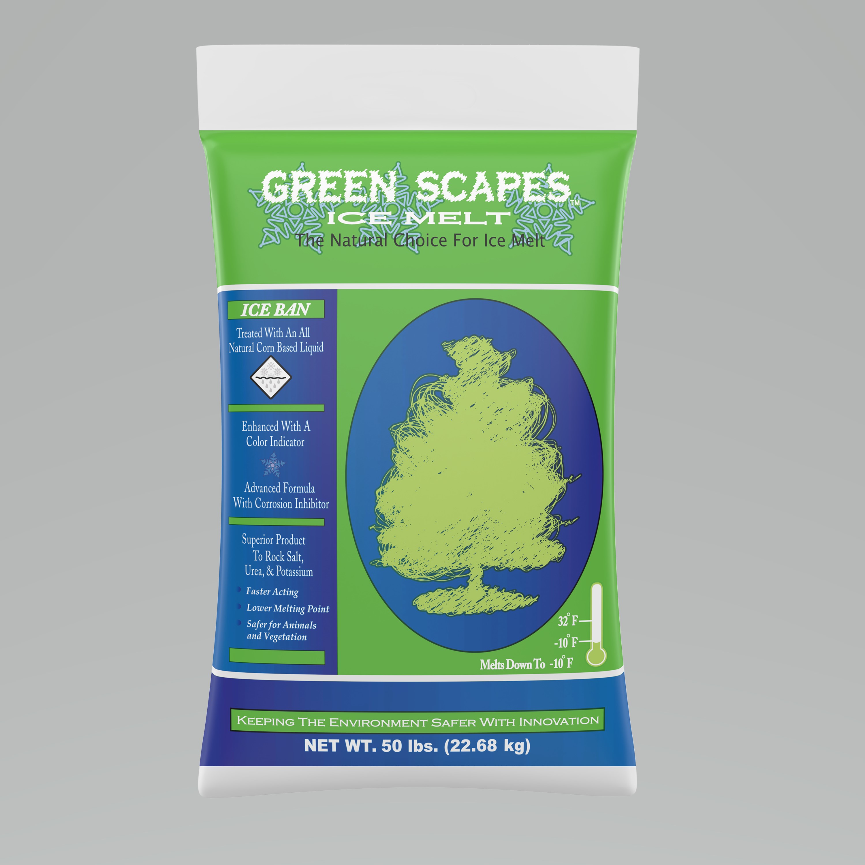 Green Scapes™ Eco-Friendly Ice Melter - Seasonal